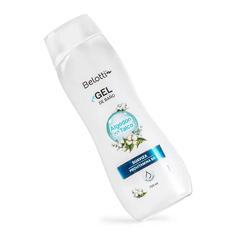 Belotti Gel de Baño Algodón y Talco x 750ml