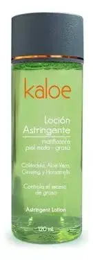 Loción Astringente KALOE Piel Mixta a Grasa x120ml