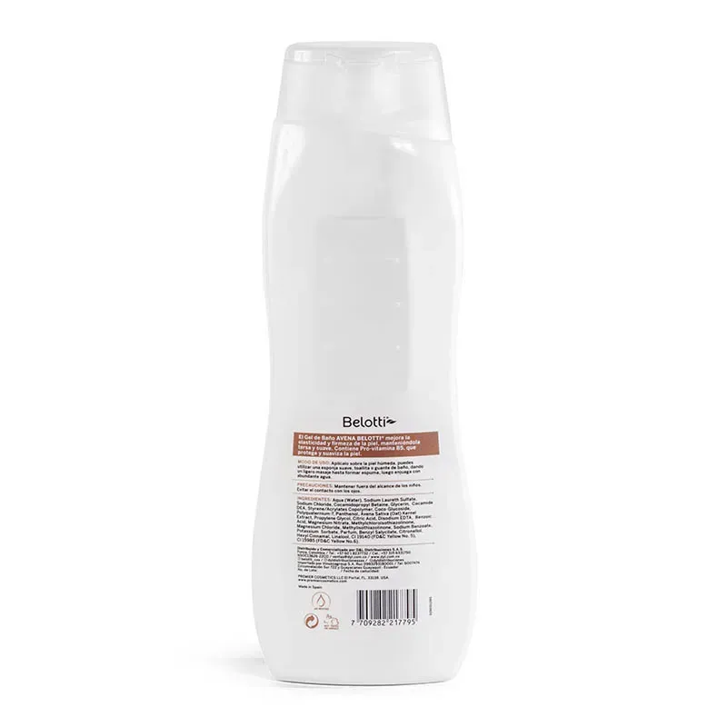 Belotti Gel de Baño Avena x 750ml