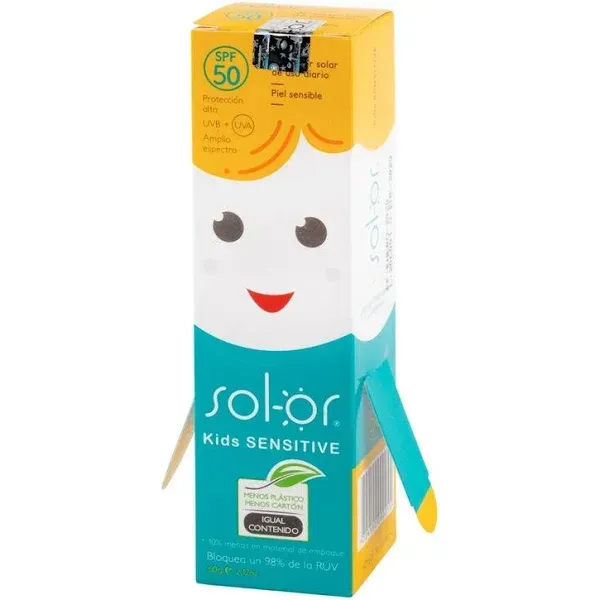 Protector Solar Sol-Or Kids Sensitive SPF 50 x 60 Gr