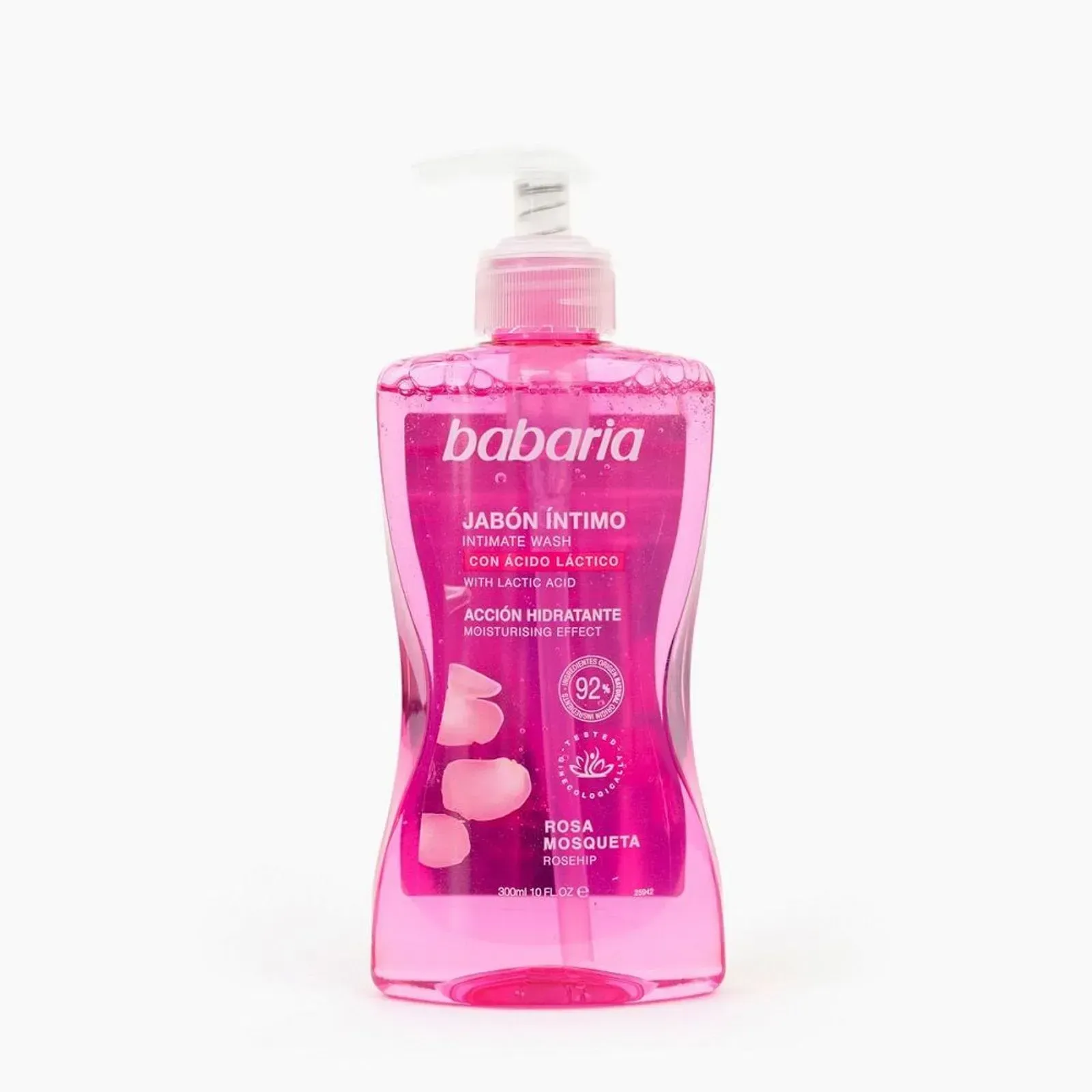 Jabón Intimo Babaria Rosa Mosqueta x300ml