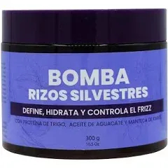 Bomba Rizos Silvestres Fruto Salvaje Morado 300ml