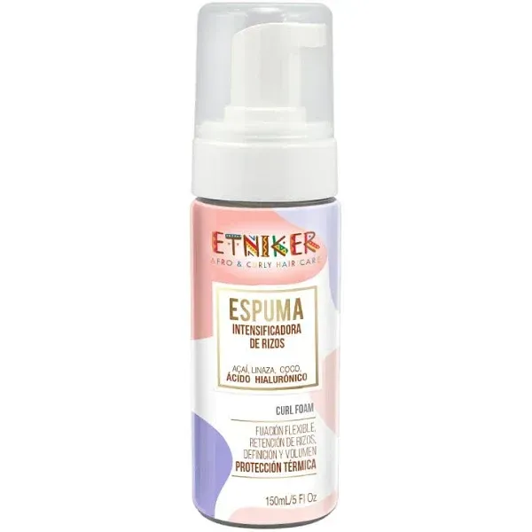 Espuma Intensificadora De Rizos Etniker 150ml