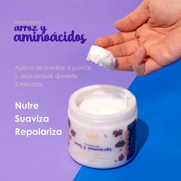 Pulpa Revitalizadora de Proteína de Arroz Olé x 300ml