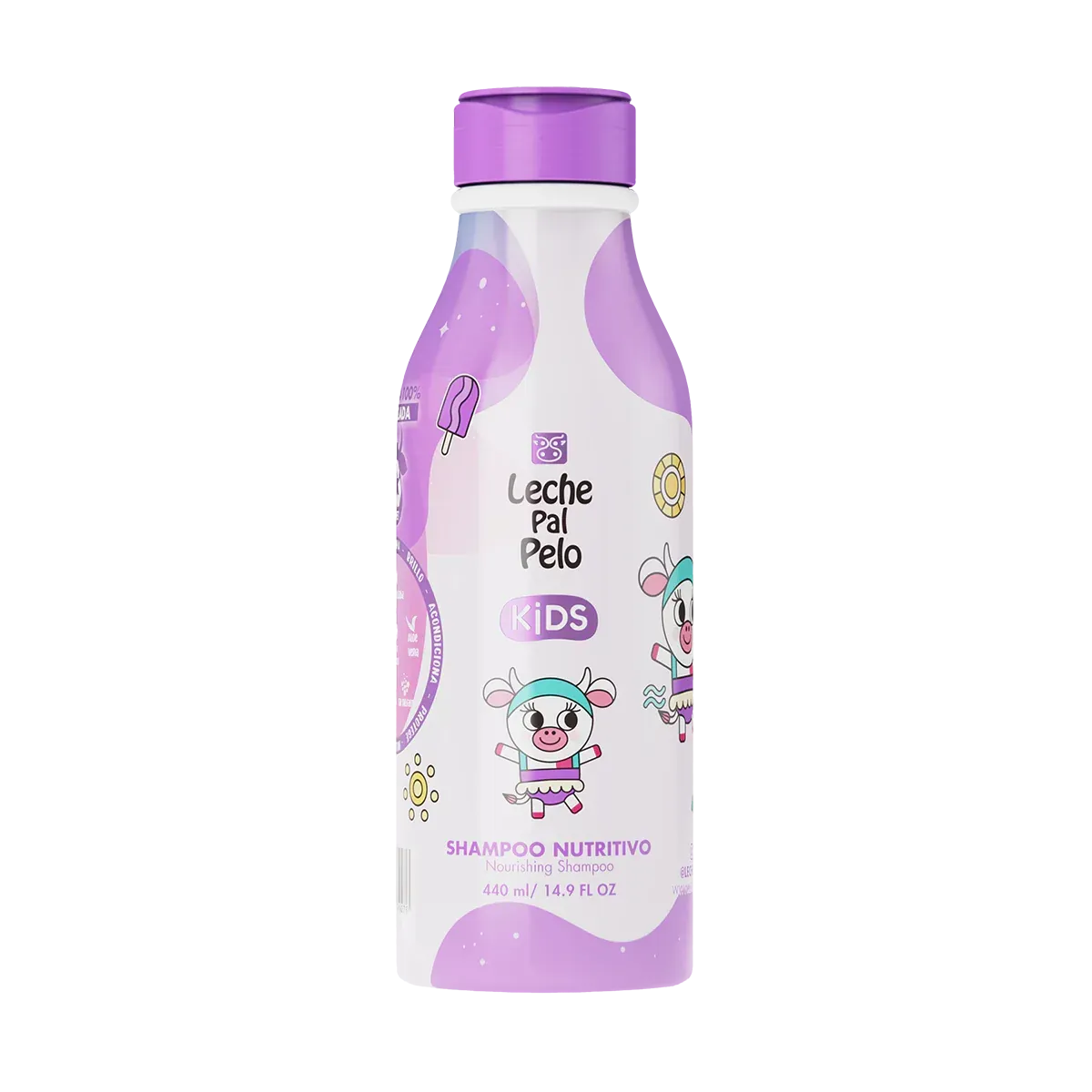 Shampoo Nutritivo Kids Leche Pal Pelo 250ml - Leche Pal Pelo