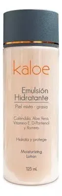 Emulsión Hidratante Kaloe Piel Mixta a Grasa x120ml