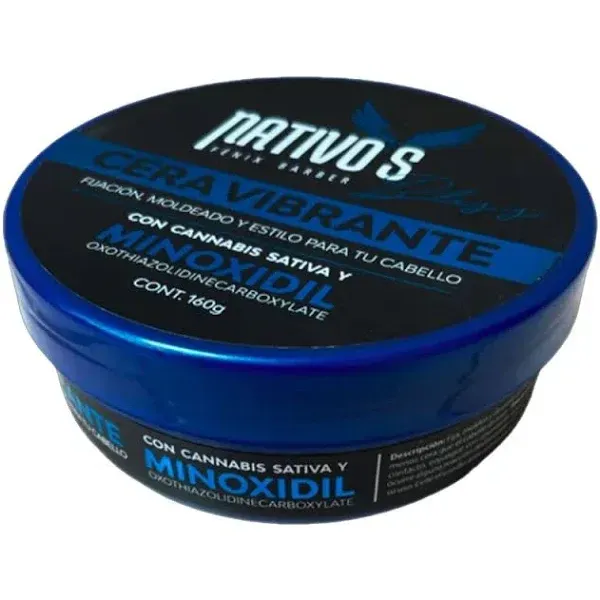 Cera Nativos Vibrante Bless con Minoxidil x160g