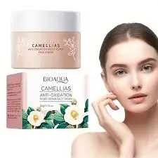 Crema Facial Antioxidante De Camellias Bioaqua