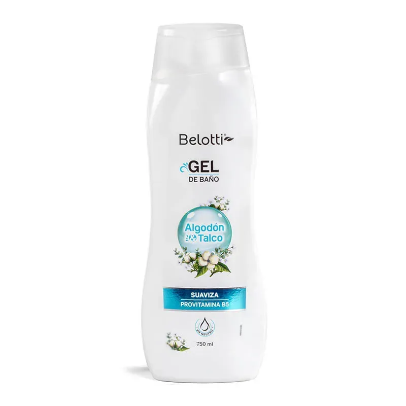 Belotti Gel de Baño Algodón y Talco x 750ml