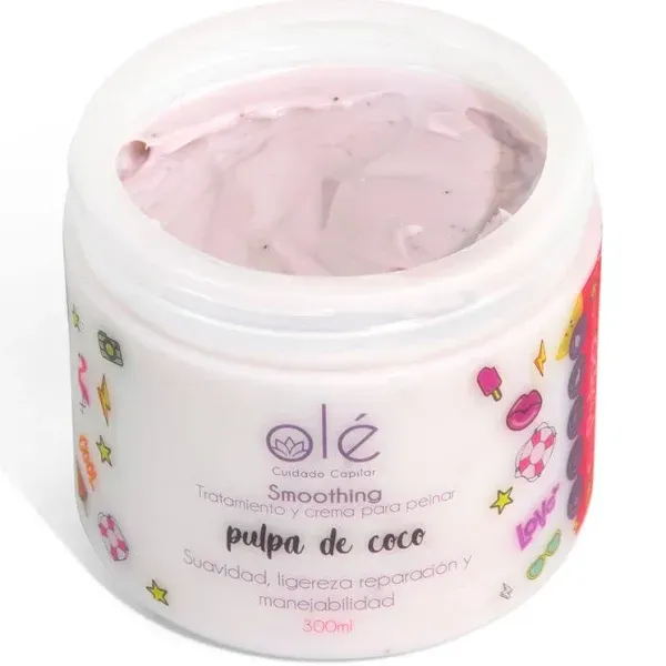 Smoothing o Pulpa Repolarizadora de Coco Olé x 300ml