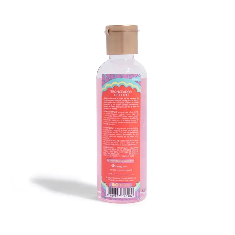 Mini Bronceador de Coco D'Luchi 60 ML