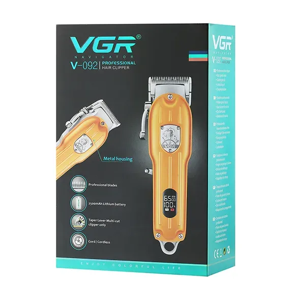 Maquina Cortadora De Cabello Profesional VGR V-092