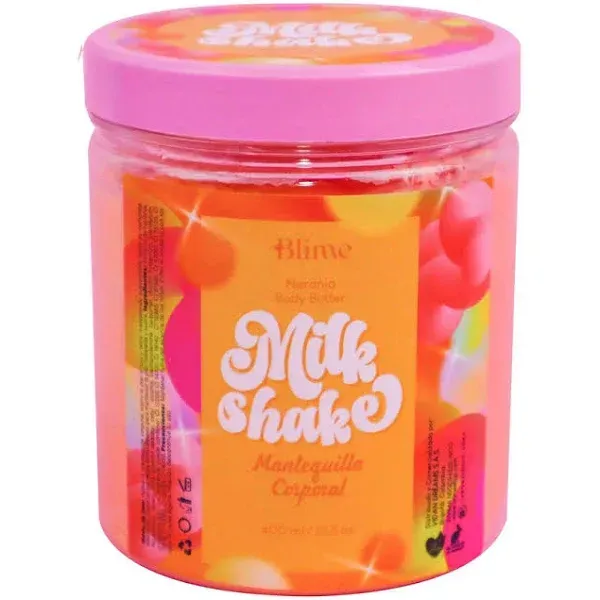 Mantequilla Corporal Milk Shak Naranja Blime 400ml