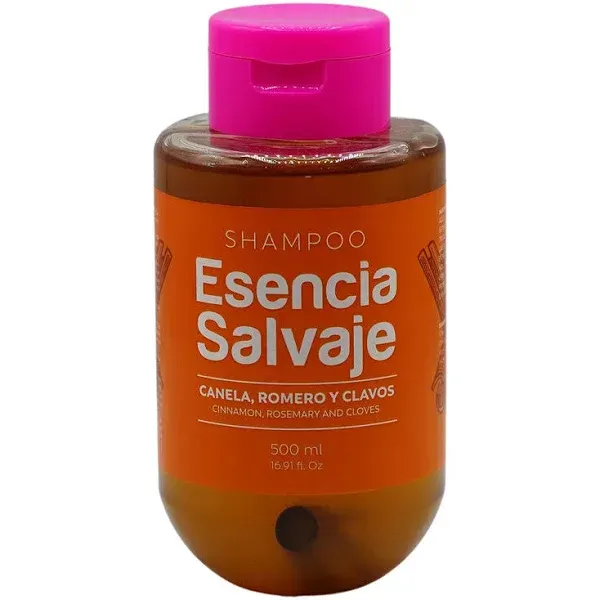 Shampoo Canela y Romero Esencia Salvaje 500ml Fruto Salvaje