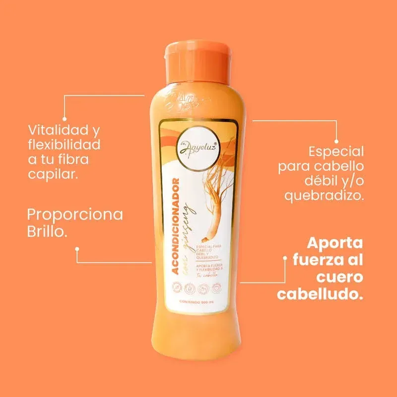 Acondicionador Con Ginseng Anyeluz