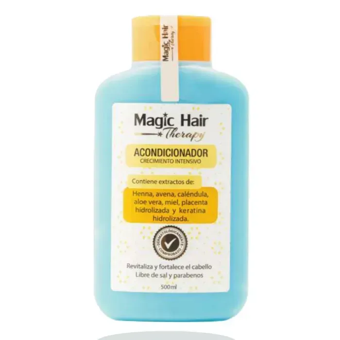 Acondicionador Crecimiento Intensivo Magic Hair 500ml Azul