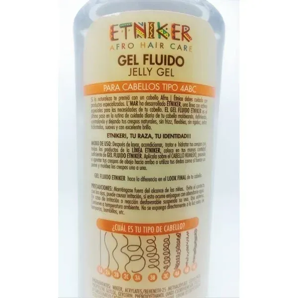 Gel Fluido Jelly Etniker 300g