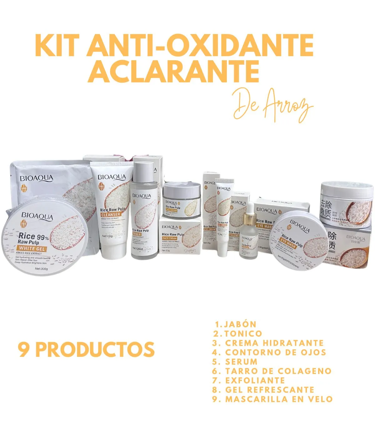 Kit Anti-Oxidante Aclarante