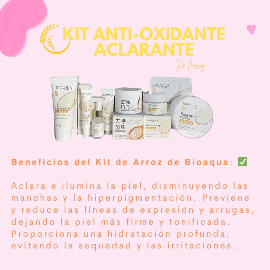 Kit Anti-Oxidante Aclarante