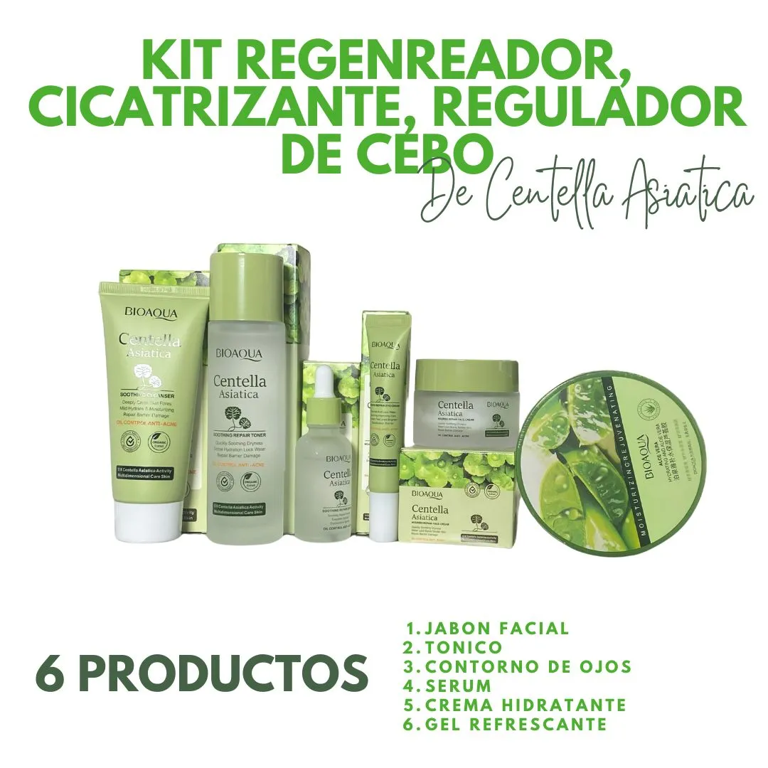 Kit Regenerador, Cicatrizante, Regulador de Cebo