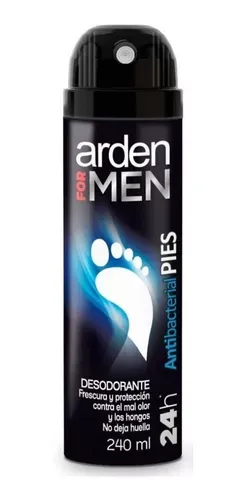 Desodorante Arden For Men Para Pies Antibacterial 240ml