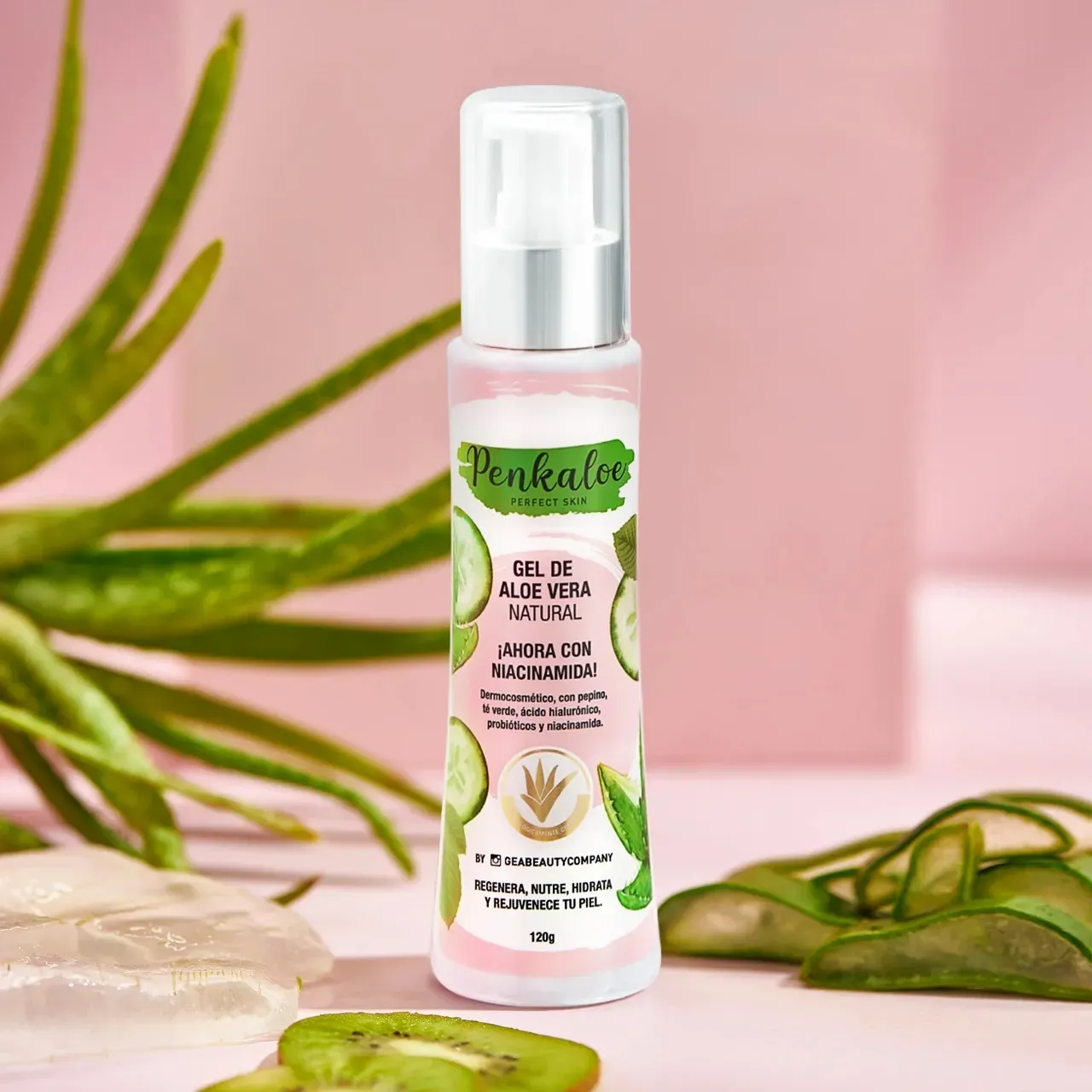 GEL DE ALOE VERA 100% natural -  hidratante facial