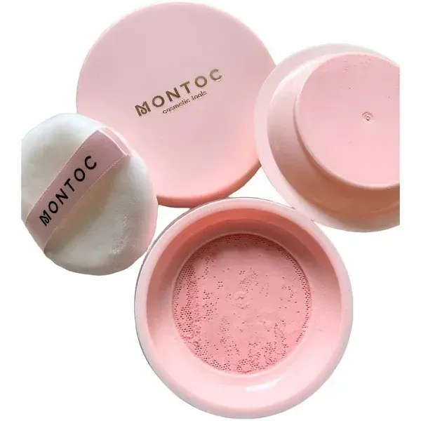 Polvo Suelto Rosado Soft-Powder Montoc