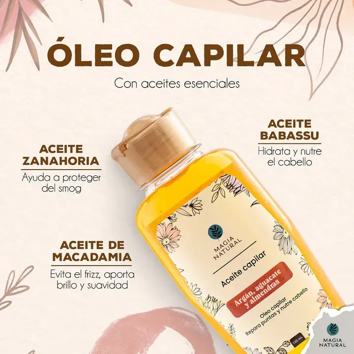 Aceite Oleo Capilar Magia Natural 120ml