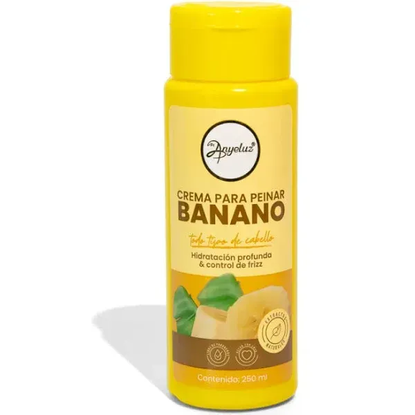 Crema Para Peinar De Banano Anyeluz