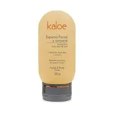 Espuma Facial y Corporal Kaloe x120g