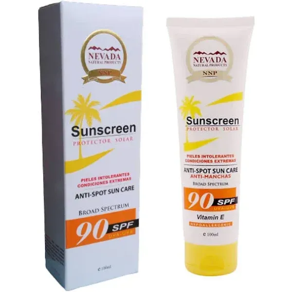 Protector Solar Sunscreen SPF 90 X 100 ml Nevada