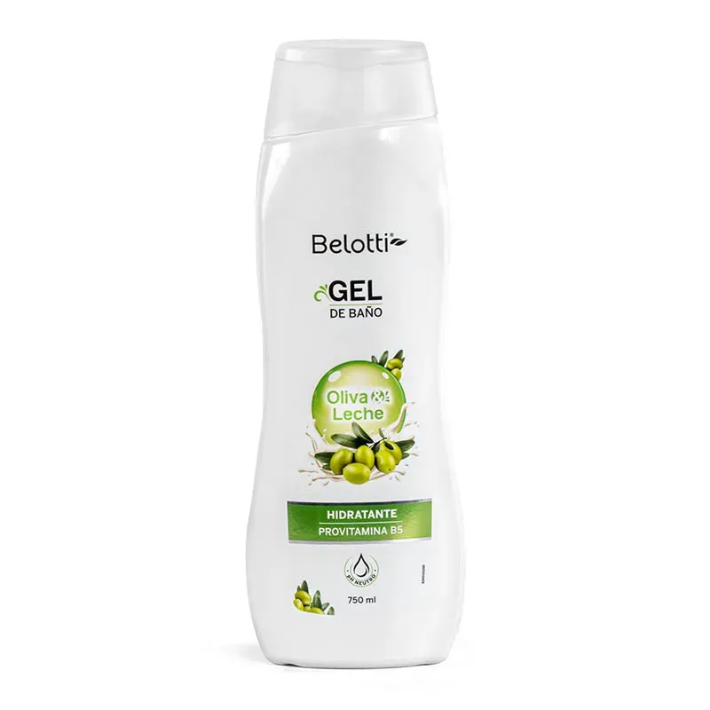 Belotti Gel de Baño Oliva & Leche x 750ml