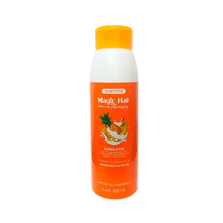 Shampoo Banana y Piña - Anticaída Magic Hair 500 ml