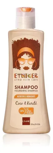 Shampoo Nourishing Nutritivo e Hidratante Etniker x 250ml