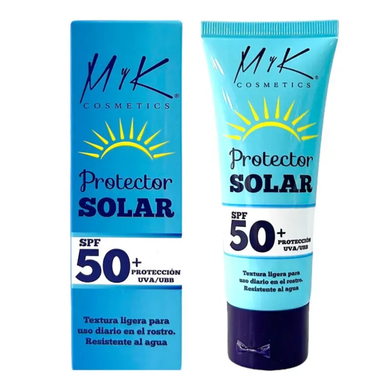 Protector Solar Spf 50 Aprueba de Agua Myk