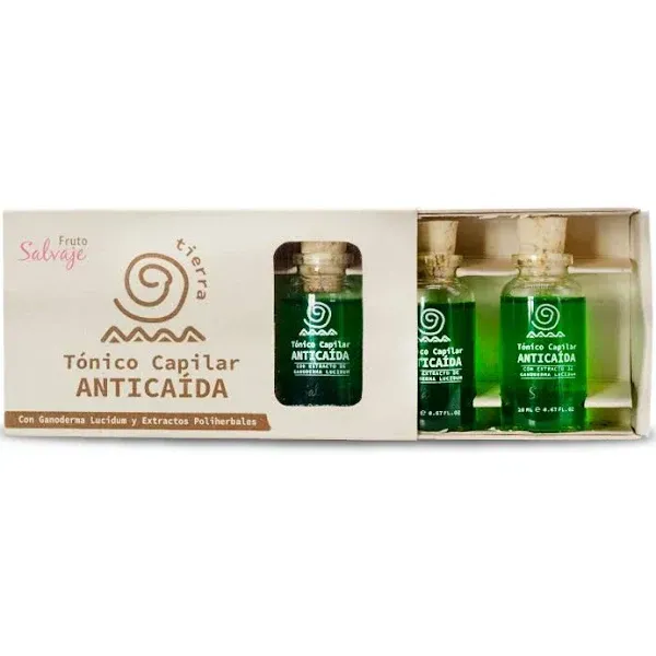 Tónico Capilar Anticaída En Ampolleta Fruto Salvaje 20ml