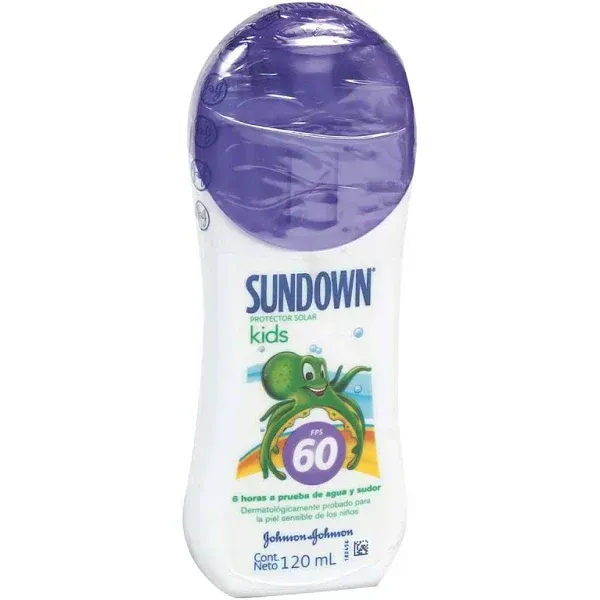 Protector Solar Kids 60 Fps Sundown 120 ml