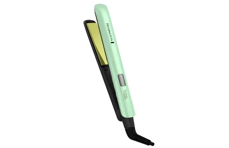 Plancha Alisadora Remington Shine Therapy Aguacate