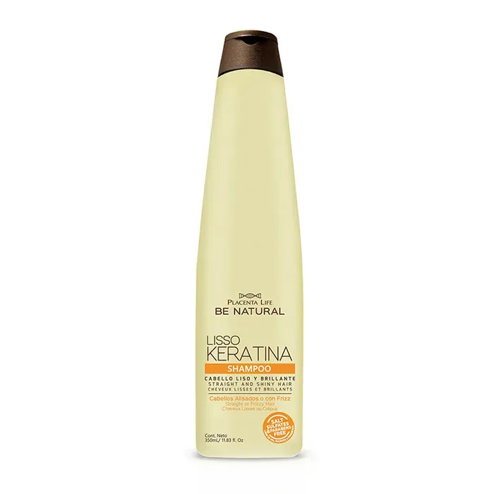 Shampoo Be Natural Liso Keratina 350ml