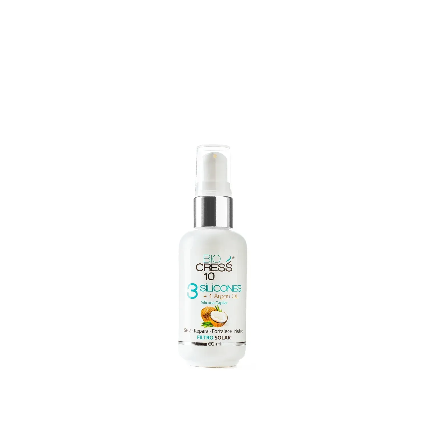 Aspersor 3 Silicones + 1 Argan Oil Biocress 60ml 