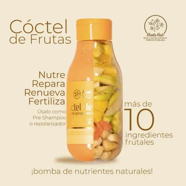 Tratamiento Menta Hair Coctel de Frutas 550 ml