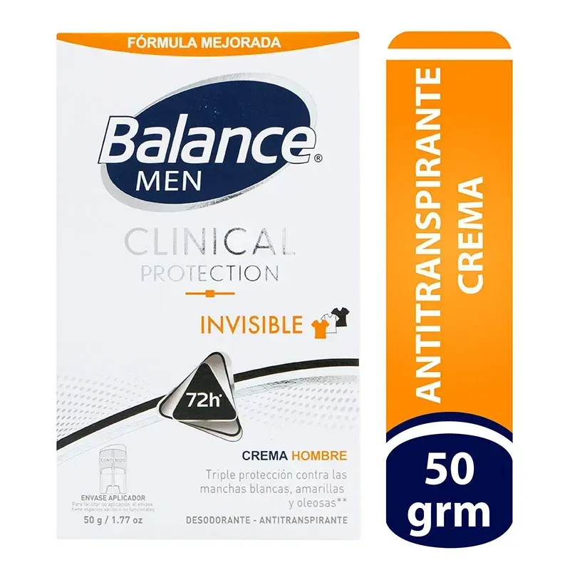 Desodorante Balance Dama Clinical Care x50gr