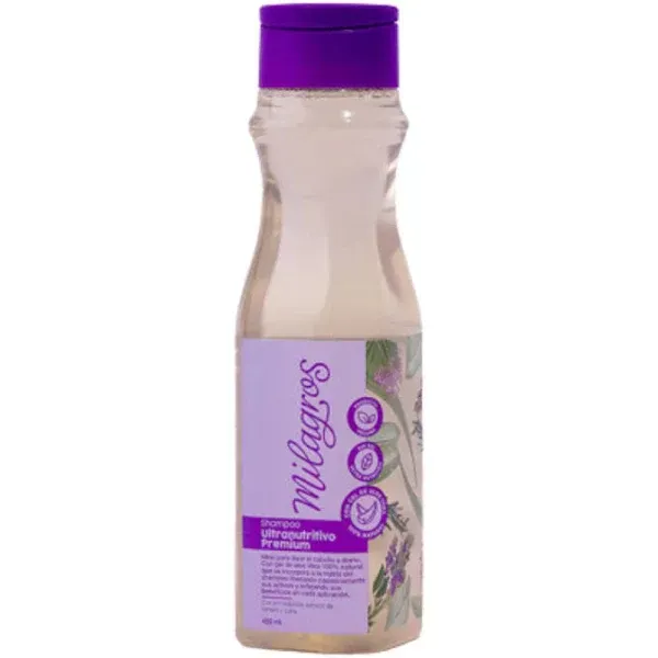 Shampoo Ultranutritivo Milagros 450 ml