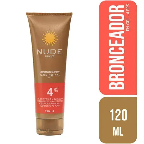 Bronceador Nude en Gel Spf4 x120mL