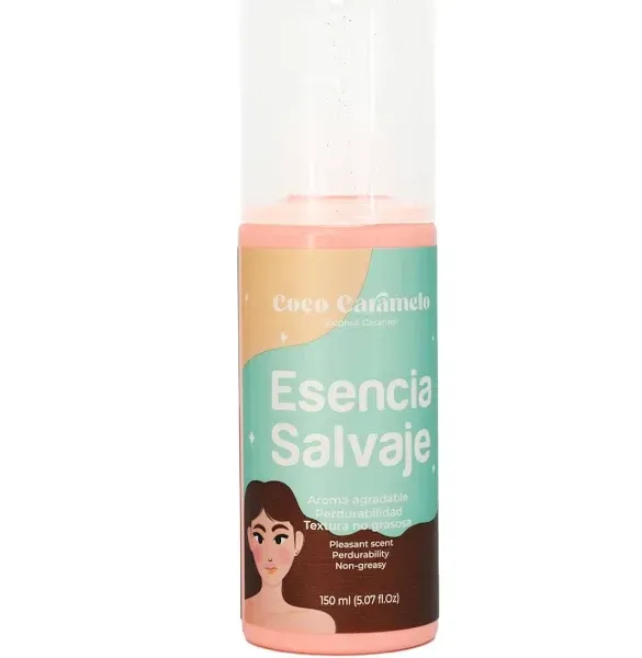 Perfume Capilar Esencia Salvaje Coco-Caramelo 150ml Fruto Salvaje