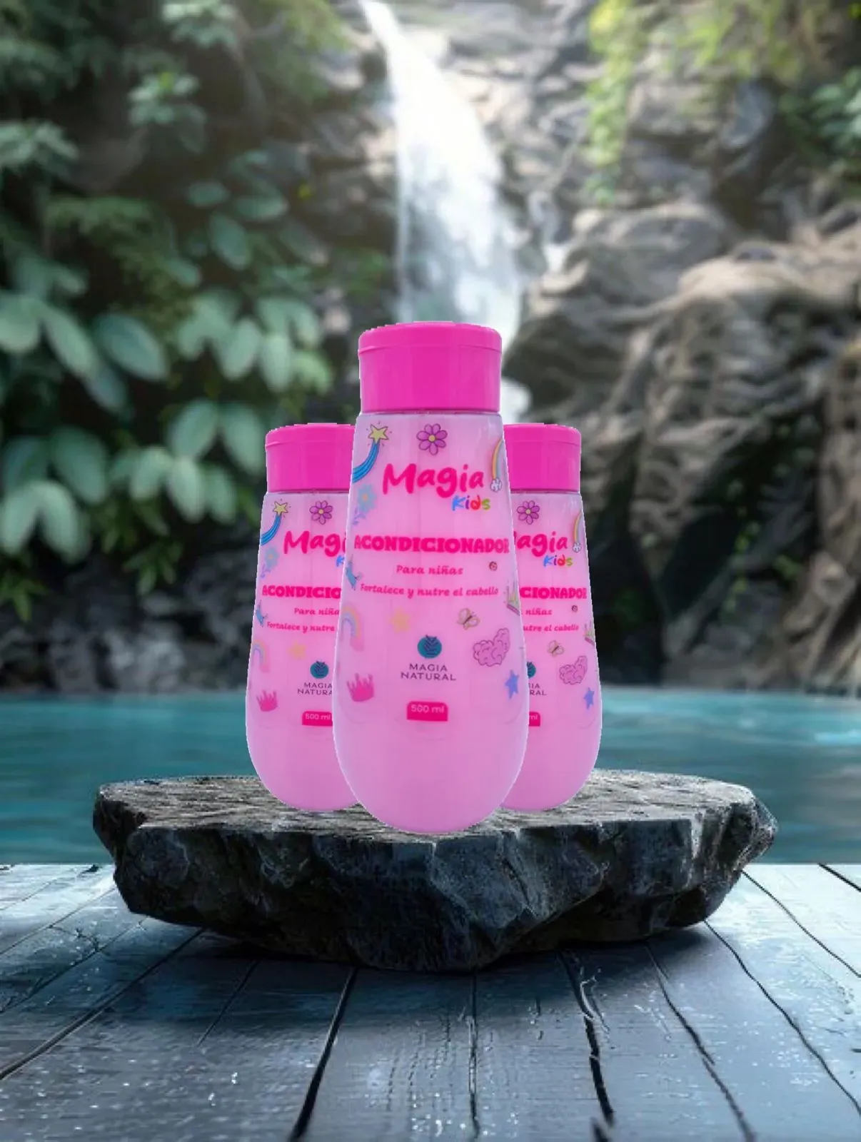 Shampoo Kids Niñas Magia Natural 500 ml