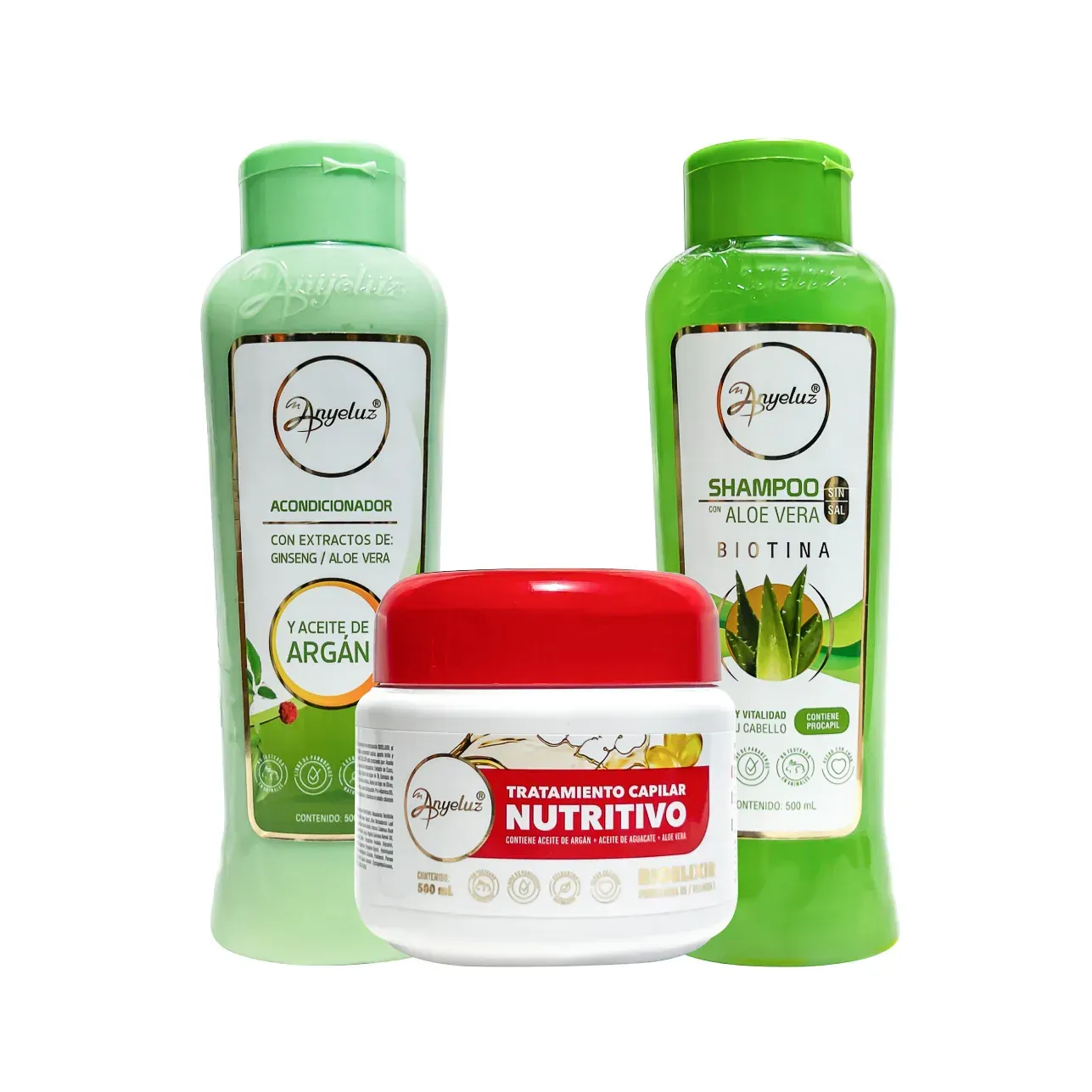 Kit Cabello Graso Anyeluz