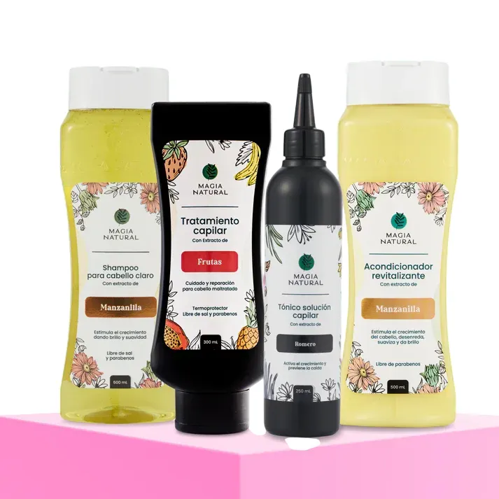 Kit Hidroreparador y Crecimiento Manzanilla - Frutas Magia Natural