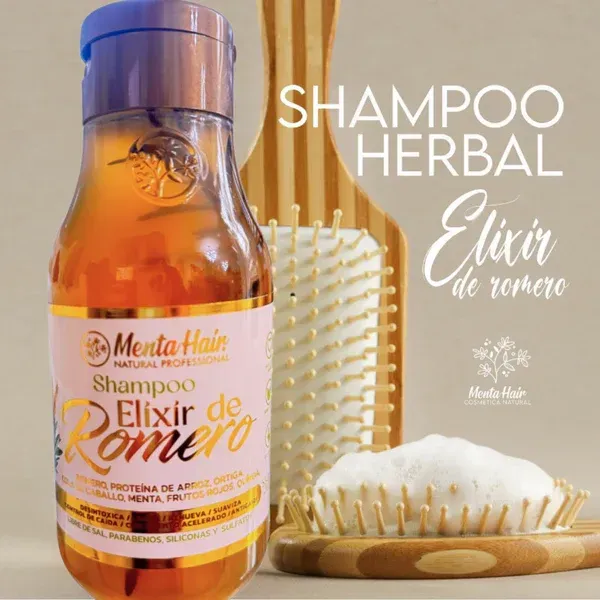 Shampoo Elixir de Romero Menta Hair 550 ml