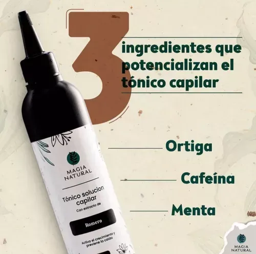 Tónico Capilar De Romero Magia Natural 250 Ml